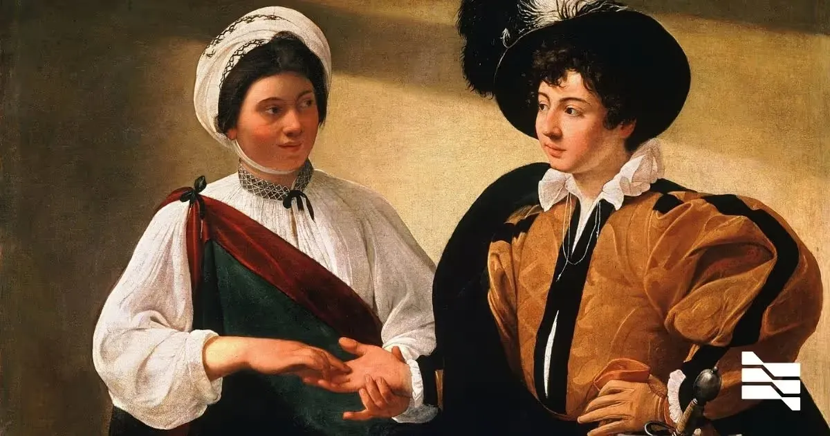 Renaissance painting of two women, one holding a book, evoking the thoughtful consideration before going solo.
