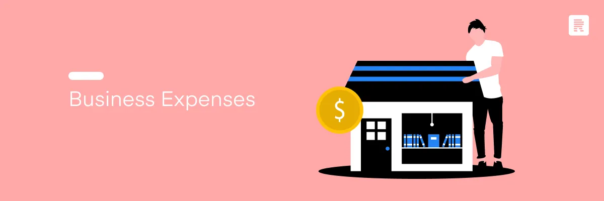 An illustration representing business expenses