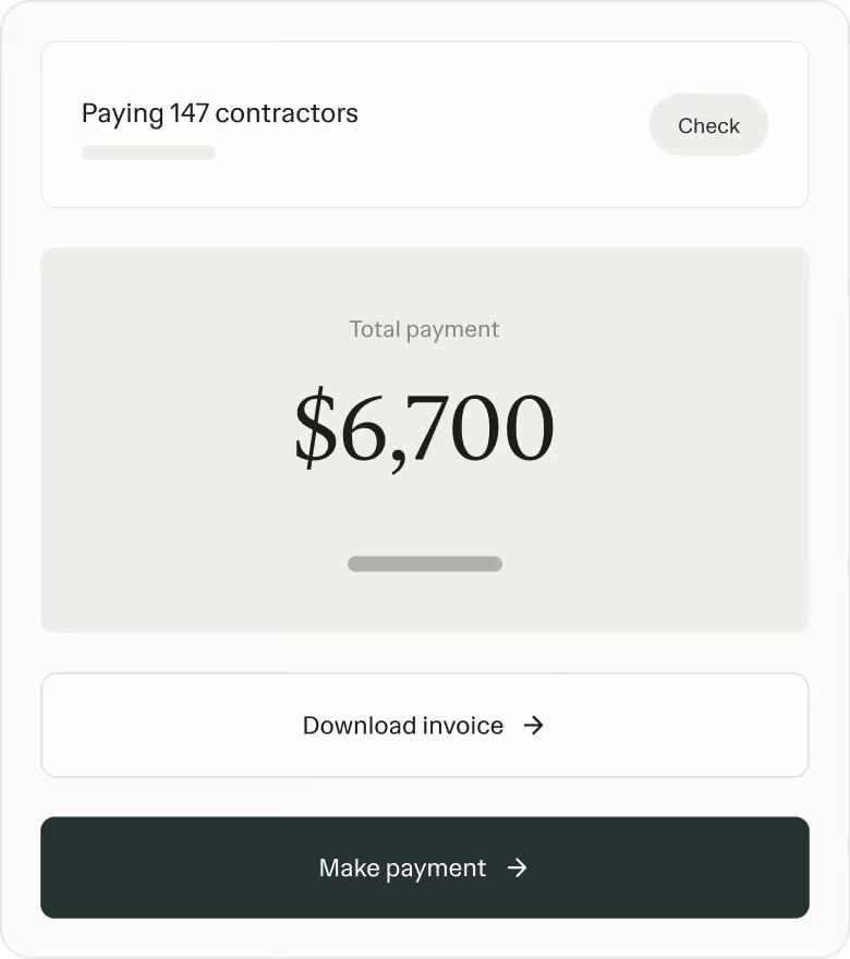 Send an approved bulk payout batch in Ruul