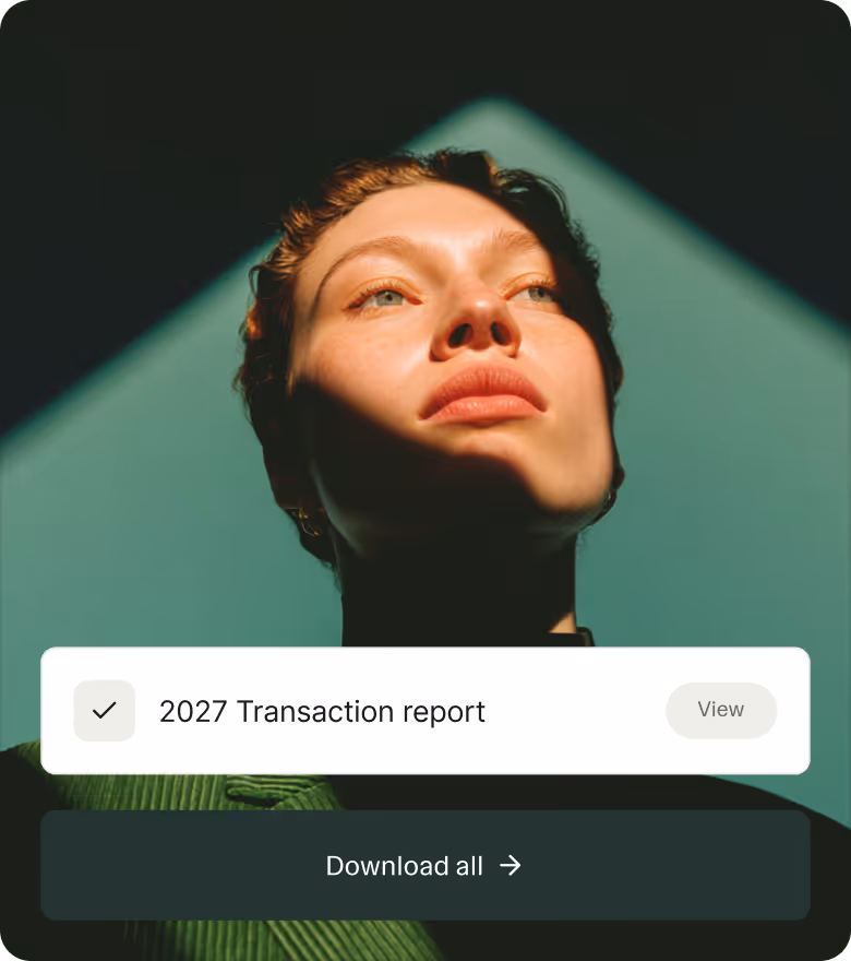 Ruul invoice summary with billed-from details and services total.