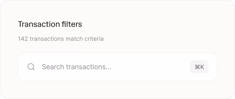 Ruul timeline of payment events with timestamps and clear statuses