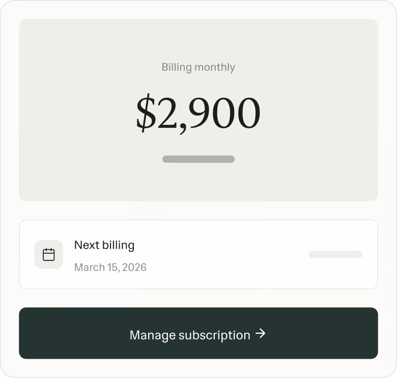 Create a subscription