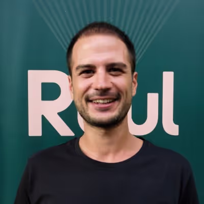 Portrait of Mert Bulut, co-founder of Ruul.